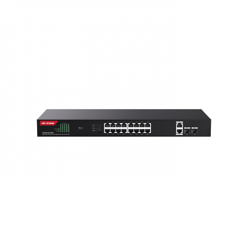 Commutateur non géré Ethernet IP-COM G1120P-16-250W 18GE+2SFP avec 16 ports PoE