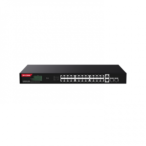IP-COM G1128P-24-410W 26GE+2SFP Ethernet Unmanaged Switch With 24-Port PoE