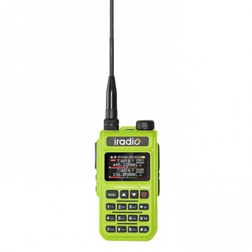 Iradio UV-5118Plus amateur radio with color display screen - Green