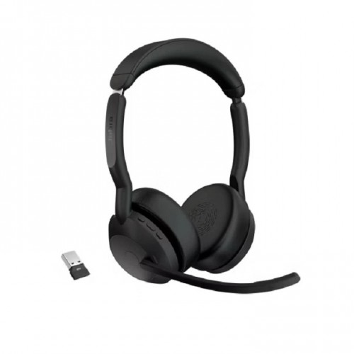 Jabra 25599-989-999 Evolve2 55 UC Stereo USB-A Headset - Black