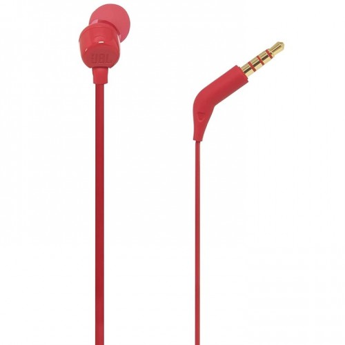 Écouteurs intra-auriculaires filaires JBL Tune 110 - Rouge