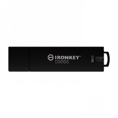 Kingston IKD500S/32GB IronKey D500S hardware-encrypted USB flash drive
