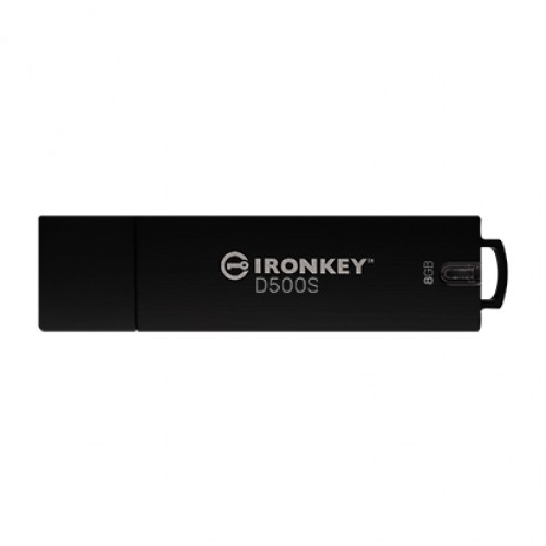 Kingston IKD500S/8GB IronKey D500S hardware-encrypted USB flash drive