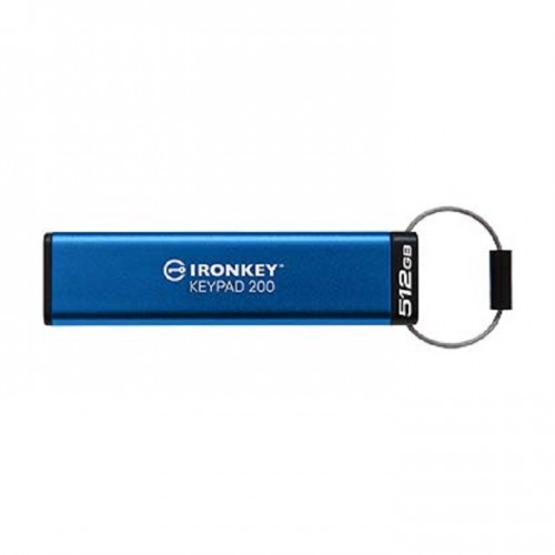 Kingston IKKP200/512GB IronKey Keypad 200 Series USB Flash Drive USB-A