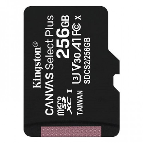 Kingston SDCS2/256GBSP Canvas Select Plus microSD Memory Card Without SD Adapter