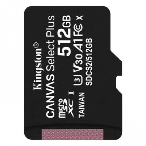 Kingston SDCS2/512GBSP Canvas Select Plus microSD Memory Card Without SD Adapter