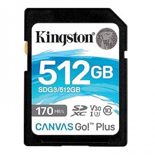 Kingston SDG3/512GB Canvas Go! Plus SD Memory Card