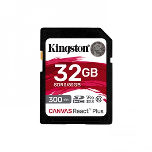 Kingston SDR2/32GB Canvas React Plus SD memory card
