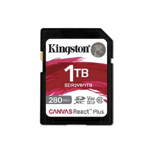 Kingston SDR2V6/1TB Canvas React Plus V60 SD memory card