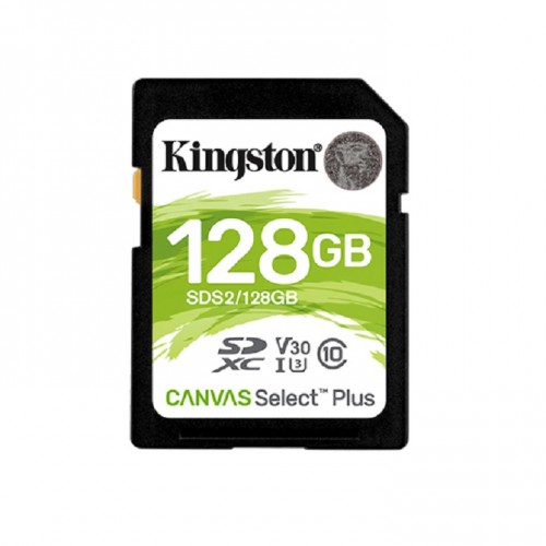 Kingston SDS2/128GB Canvas Select Plus SD Memory Card
