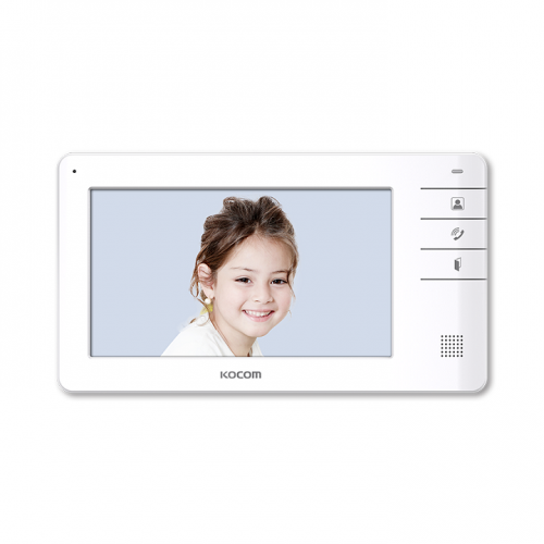 KOCOM KCV-S701EB 7" Color digital LCD Monitor Videophone