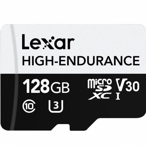 Lexar 128GB LMSHGED128G-BCNNG High Endurance MicroSDHC UHS-I Memory Card