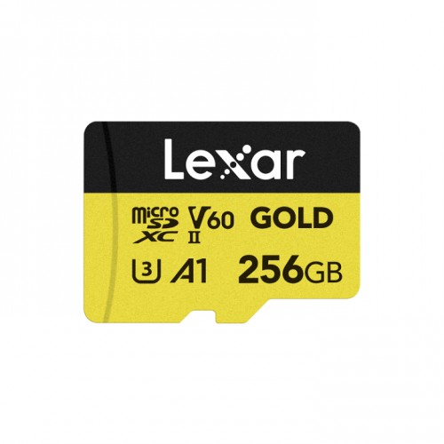 Lexar 256GB LMSGOLD256G-BNNNG Professional GOLD microSDXC UHS-II Card