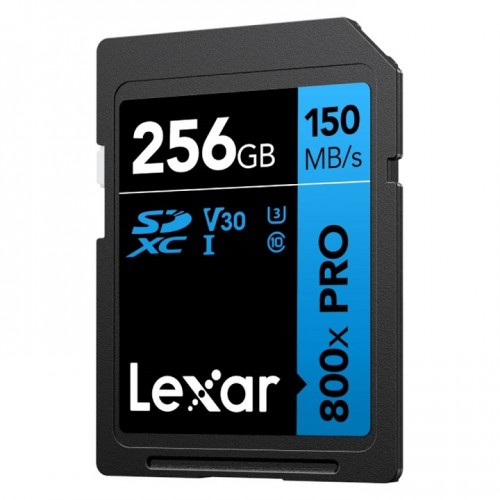 Lexar 256GB LSD0800P256G-BNNNG 800X PRO SDXC UHS-I SD Memory Card