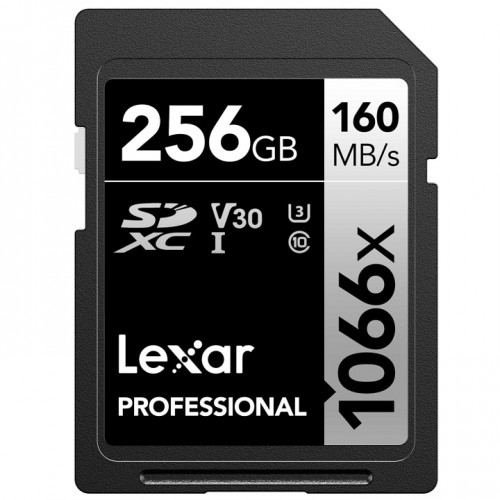 Lexar 256GB LSD1066256G-BNNNG Professional 1066x SDXC Memory Card