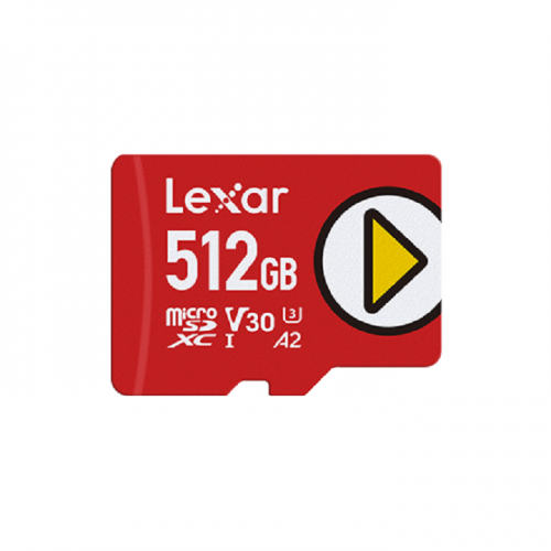 Lexar 512GB LMSPLAY512G-BNNNG Play microSDXC UHS-I Memory Card