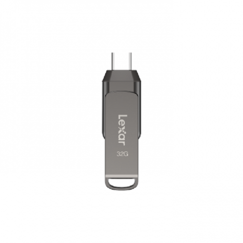 Lexar 32GB LJDD400032G-BNQNG JumpDrive Dual Drive D400 USB 3.1 Type-C Flash Drive