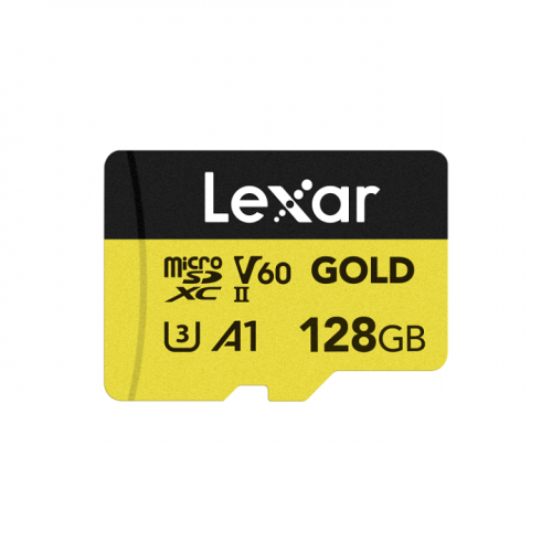 Lexar 128GB LMSGOLD128G-BNNNG Professional GOLD microSDXC UHS-II Card