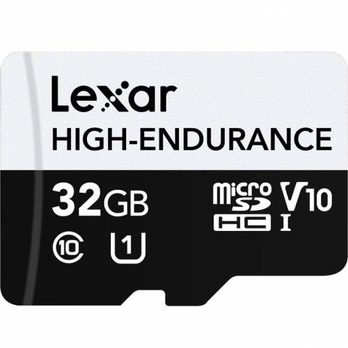 Lexar 32GB LMSHGED032G-BCNNG High Endurance MicroSDHC UHS-I Memory Card