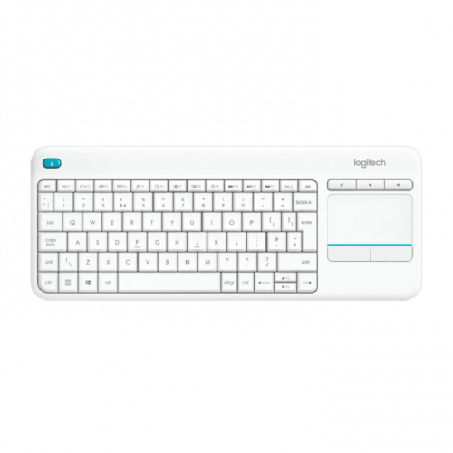 Logitech 920-007146 K400 Plus Wireless Keyboard - White