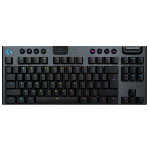 Logitech G915 TKL Wireless Low Profile Gaming Keyboard - Carbon Deutsch (Qwertz) Clicky - 920-009530