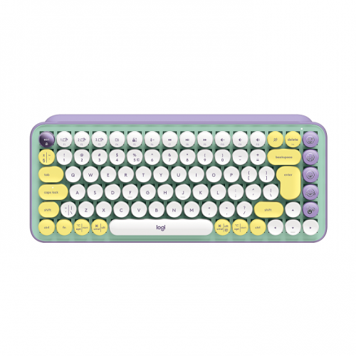 Logitech 920-010817 POP Keys Wireless Mechanical Keyboard - Daydream
