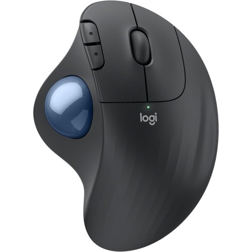 Logitech ERGO M575S Wireless Trackball Mouse, Comfortable Thumb Control, Precise and Smooth Tracking, for PC/Mac - Graphite | 910-007029