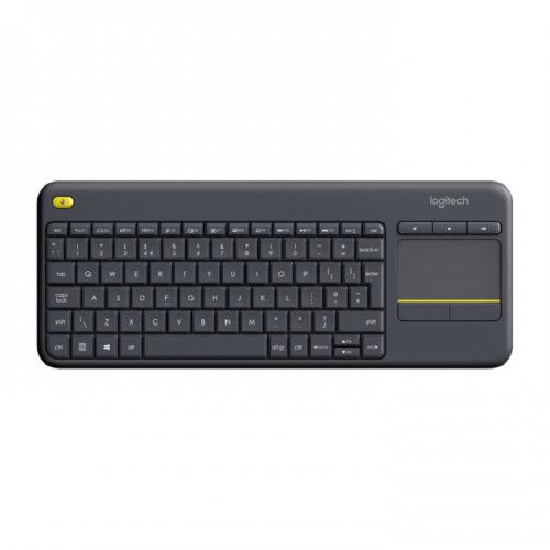 Logitech 920-007153 K400 Plus Wireless Keyboard - Arabic Black