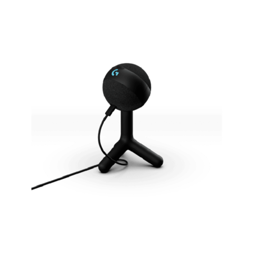 Logitech YETI ORB Condenser USB Gaming Microphone with LIGHTSYNC RGB - Black - 988-000551