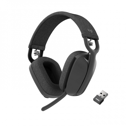 Logitech 981-001166 Zone Vibe 125 Lightweight wireless headphones with USB receiver