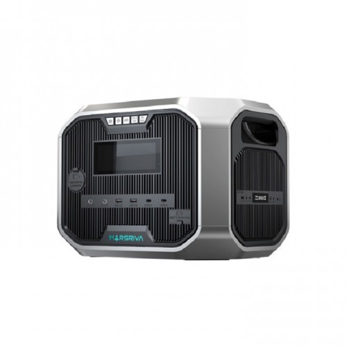 Capacité de la centrale électrique portable Marsriva MP12 1 200 W : 1 310 Wh (25,6 V / 51 200 mAh)