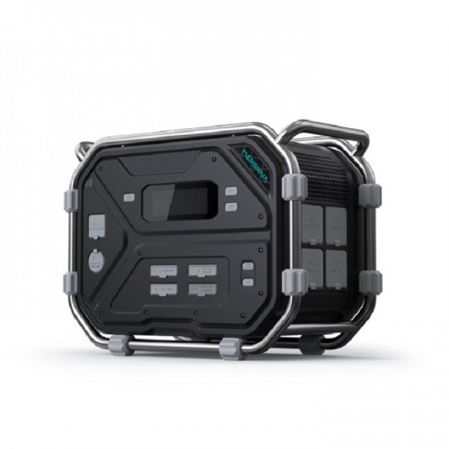 Capacité de la centrale électrique portable Marsriva MP24 2 400 W : 2 621 Wh (51,2 V / 51 200 mAh)