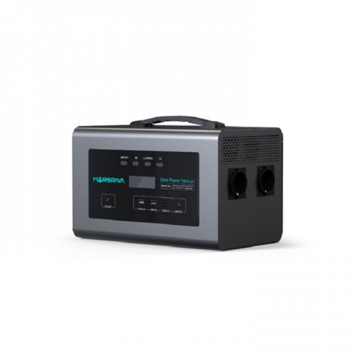Marsriva MP6 Pro 600W Portable Power Station Capacity: 655.3Wh (25.6V / 25600mAh)