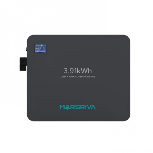 Marsriva MR-LFP12-300-WMD BYD LiFePO4 Battery (Grade A) 3.91kWh (12.8V / 306Ah)