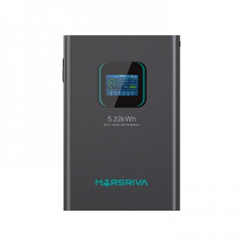 Marsriva MR-LFP24-200-WMD BYD LiFePO4 Battery (Grade A) 5.22kWh (25.6V / 204Ah)