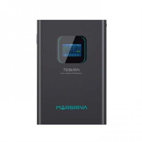 Marsriva MR-LFP24-300-WMD REPT LiFePO4 Battery (Grade A) 7.68kWh (25.6V / 300Ah)