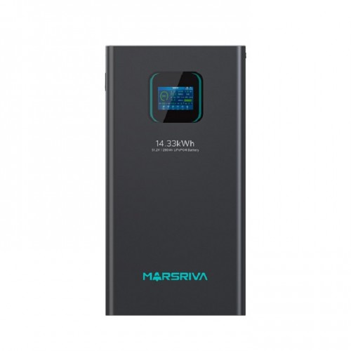 Marsriva MR-LFP48-280-WMD REPT LiFePO4 Battery (Grade A) 14.33kWh (51.2V / 280Ah)