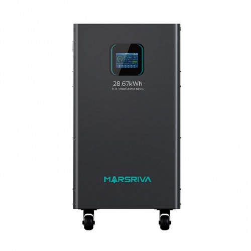 Marsriva MR-LFP48-560-FSD REPT LiFePO4 Battery (Grade A) 28.67kWh (51.2V / 560Ah)