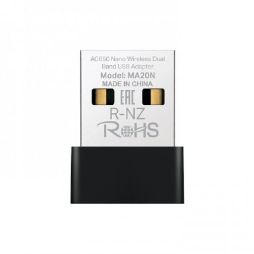 Mercusys MA20N AC650 Nano Wireless Dual Band USB Adapter
