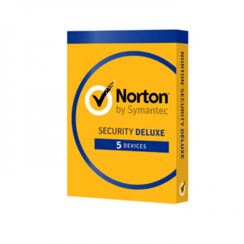 Norton Security Deluxe 3.0 Antivirus For 5 Devices Yellow/Blue