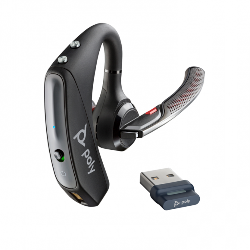 Plantronics Poly Voyager 5200 USB-A Bluetooth Headset +BT700 Dongle -7K2F3AA