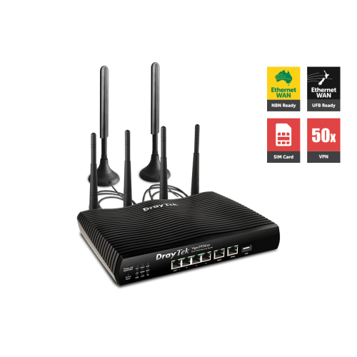 Routeur multi-WAN DrayTek Vigor 2926Lac avec 4G LTE