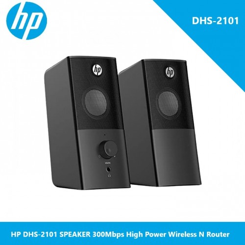 HP DHS-2101 SPEAKER 300Mbps High Power Wireless N Router - 8CA76AA#AB2