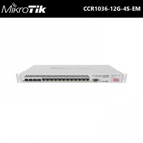 Mikrotik CCR1036-12G-4S-EM Ethernet Router
