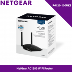 NETGEAR (R6120-100UKS) AC1200 WiFi Router