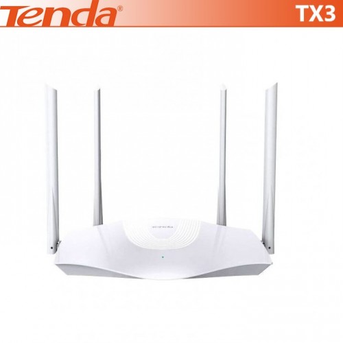 Tenda (TX3) AX1800 Dual Band Gigabit Wi-Fi 6 Router