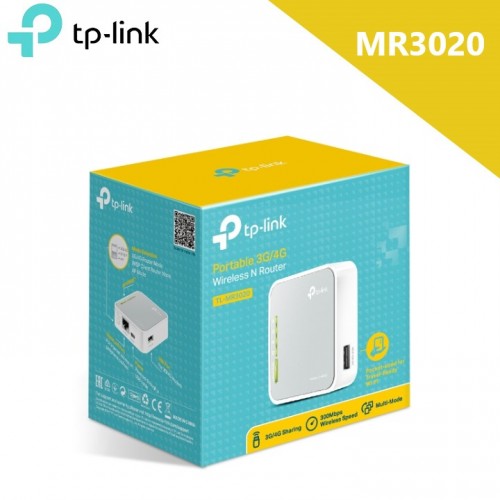 Tp-Link TL-MR3020 300Mbps Portable 3G/4G Wireless N Router