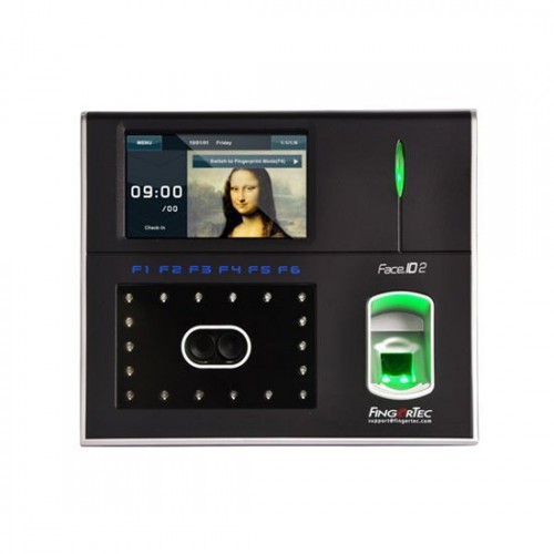 TERMINAL DE RECONNAISSANCE D'EMPREINTES DIGITALES FINGERTEC FACE ID 2