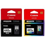 Canon 440xl Black and 441xl Color Ink Cartridge Set