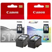 Canon 512 and 513 Ink Cartridge Set